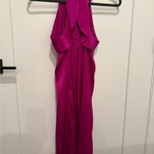 Banana Republic Pink Halter Dress